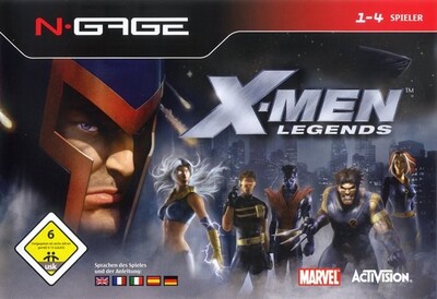 Pochette X-Men Legends version N-Gage