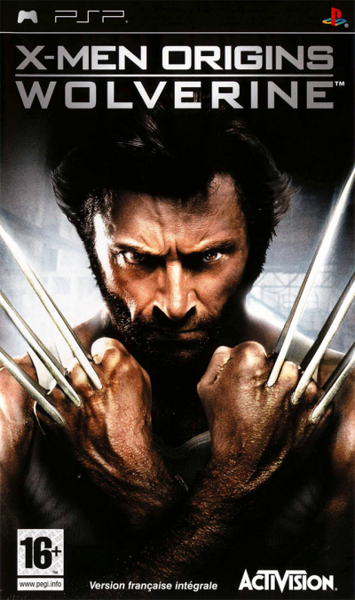 Pochette X-Men Origins : Wolverine version PSP