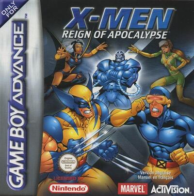 Pochette X-Men : Reign of Apocalypse version GameBoy Advance