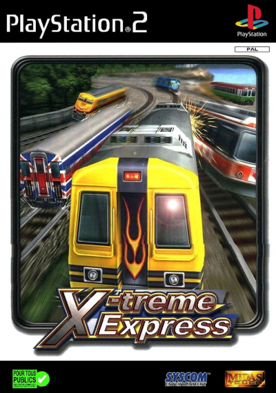 Pochette X-treme Express version PlayStation 2