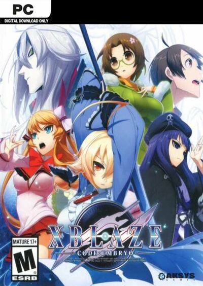 Pochette XBlaze Code : Embryo version PC Windows