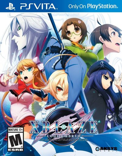 Pochette XBlaze Code : Embryo version PSVita