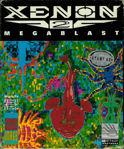 Pochette Xenon 2 : Megablast version Atari ST