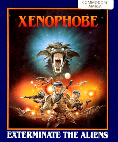 Pochette Xenophobe version Amiga