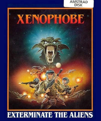 Pochette Xenophobe version Amstrad CPC