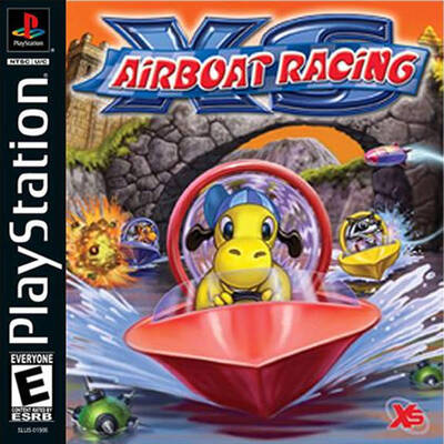 Pochette XS Airboat Racing version PlayStation