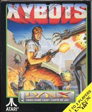 Pochette Xybots version Lynx