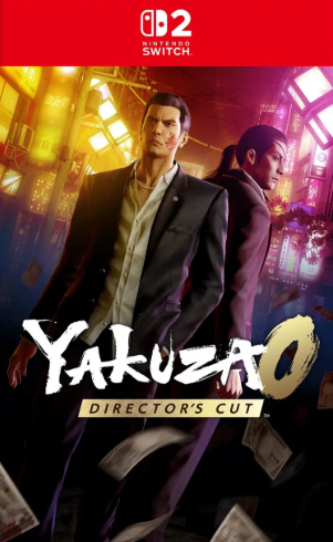 Pochette Yakuza 0 version Switch 2