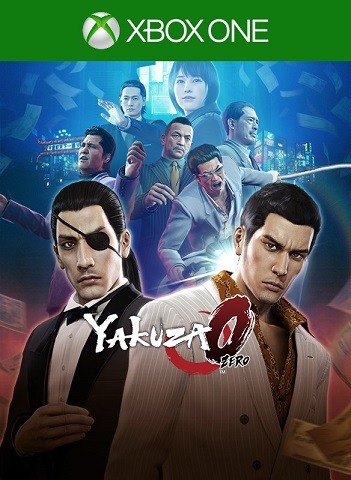 Pochette Yakuza 0 version Xbox One