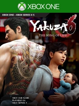 Pochette Yakuza 6 : The Song of Life version Xbox One