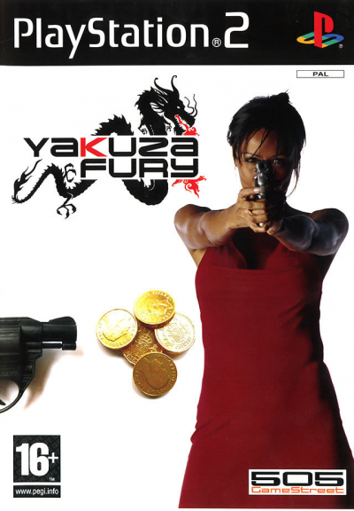Pochette Yakuza Fury version PlayStation 2