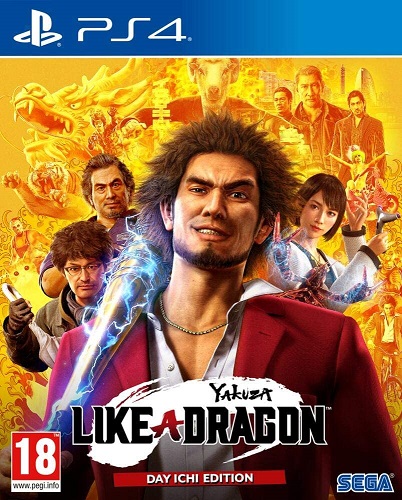 Pochette Yakuza : Like a Dragon version PlayStation 4