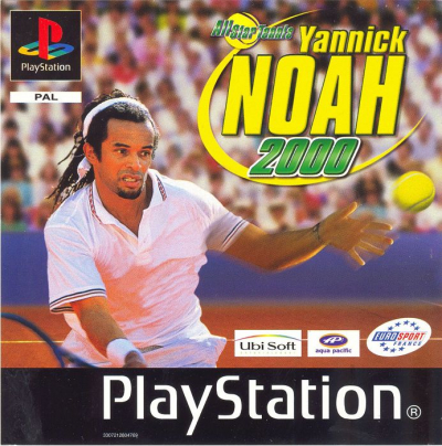 Pochette Yannick Noah All Star Tennis 2000 version PlayStation