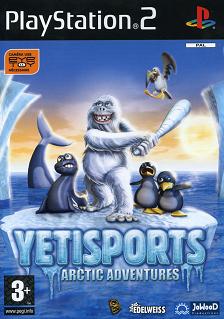 Pochette Yetisports Artic Adventures version PlayStation 2