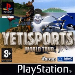 Pochette Yetisports World Tour version PlayStation