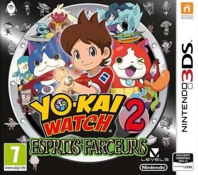 Pochette Yo-kai Watch 2 - Esprits farceurs version 3DS