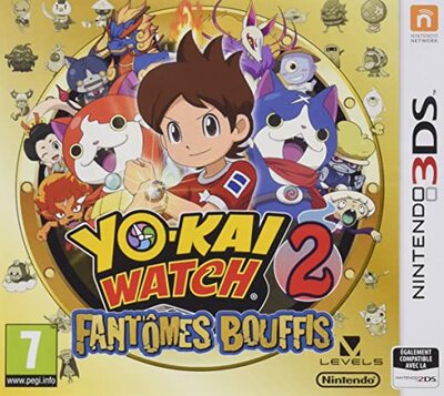 Pochette Yo-kai Watch 2 - Fantômes bouffis version 3DS