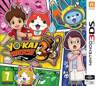 Pochette Yo-Kai Watch 3 version 3DS