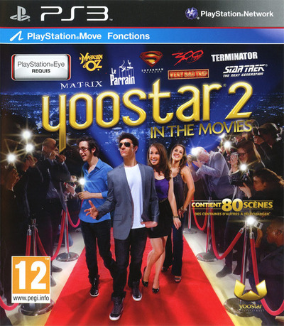 Pochette Yoostar 2 : In The Movies version PlayStation 3