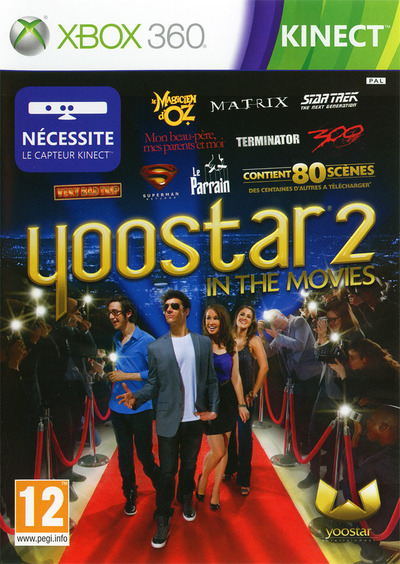 Pochette Yoostar 2 : In The Movies version Xbox 360