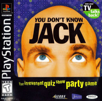 Pochette You don't know Jack version PlayStation