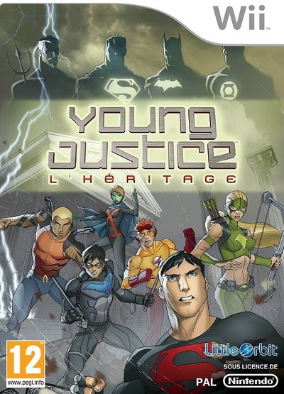 Pochette Young Justice : L'héritage version Wii