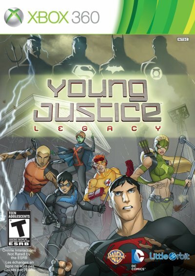 Pochette Young Justice : L'héritage version Xbox 360