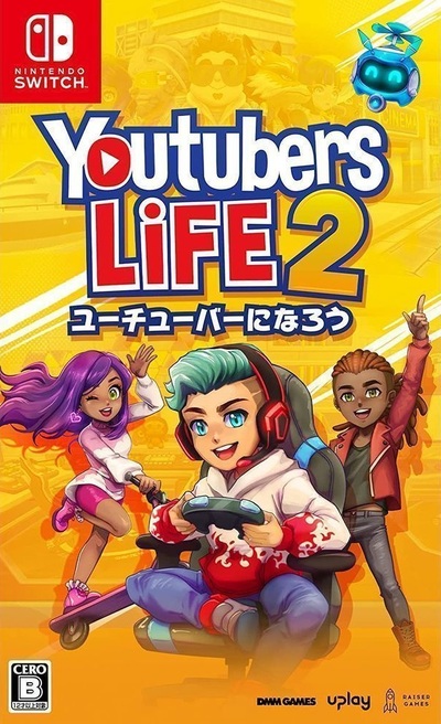 Pochette Youtubers Life 2 version Switch