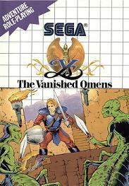 Pochette Ys I : Ancient Ys Vanished version Master System