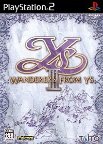 Pochette Ys III : Wanderers from Ys version PlayStation 2