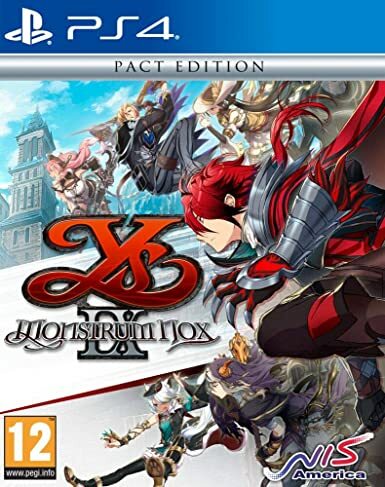 Pochette Ys IX : Monstrum Nox version PlayStation 4