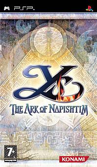 Pochette Ys : The Ark of Napishtim version PSP