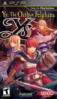 Pochette Ys : The Oath in Felghana version PSP