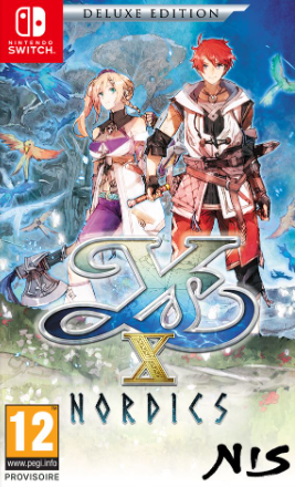 Pochette Ys X : Nordics version Switch
