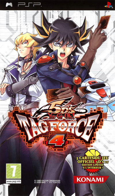 Pochette Yû-Gi-Oh! 5D's Tag Force 4 version PSP
