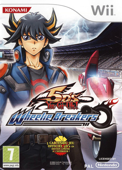 Pochette Yû-Gi-Oh! 5D's Wheelie Breakers version Wii