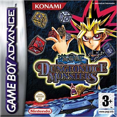 Pochette Yû-Gi-Oh! Dungeon Dice Monsters version GameBoy Advance
