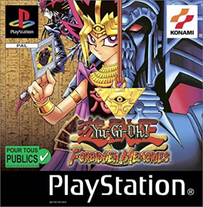 Pochette Yû-Gi-Oh! Forbidden Memories version PlayStation