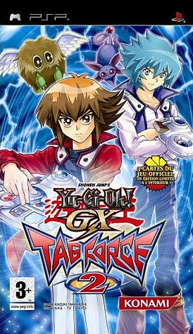Pochette Yû-Gi-Oh! GX Tag Force 2 version PSP