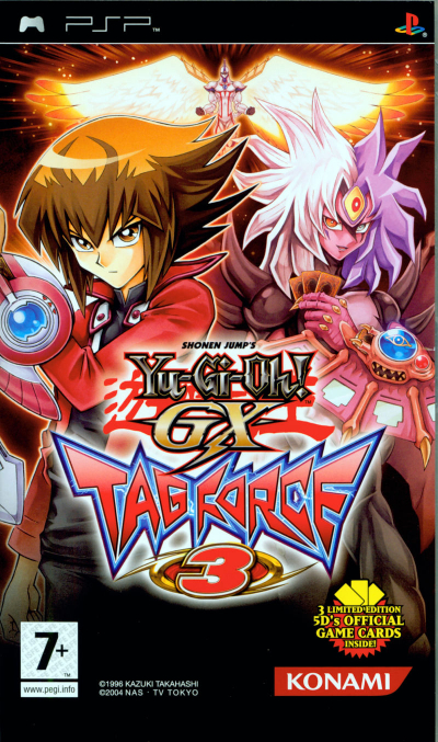 Pochette Yû-Gi-Oh! GX Tag Force 3 version PSP