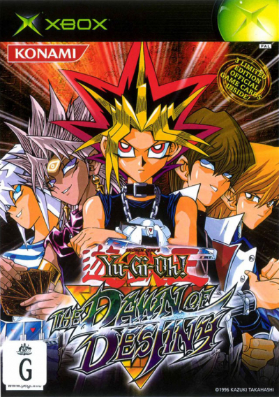 Pochette Yû-Gi-Oh! L'Aube de la Destinée version Xbox