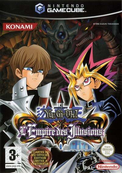 Pochette Yu-Gi-Oh! L'Empire des illusions version GameCube