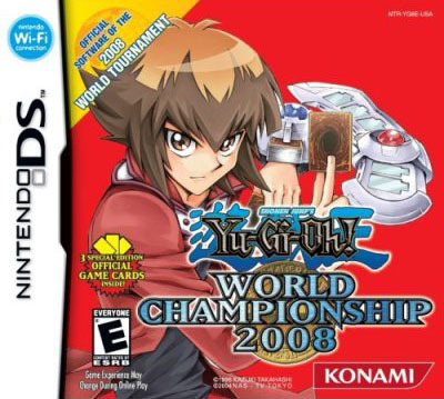 Pochette Yû-Gi-Oh! World Championship 2008 version DS