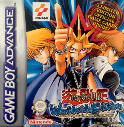 Pochette Yû-Gi-Oh! Worldwide Edition version GameBoy Advance