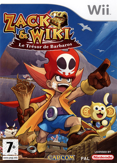 Pochette Zack & Wiki : le trésor de Barbaros version Wii