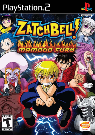 Pochette Zatchbell! : Mamodo Fury version PlayStation 2