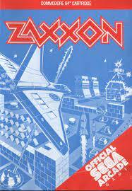 Pochette Zaxxon version Commodore 64