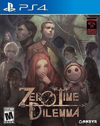Pochette Zero Time Dilemma version PlayStation 4