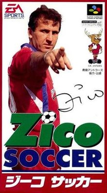 Pochette Zico Soccer version Super Nintendo