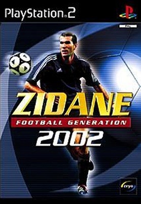 Pochette Zidane Football Generation 2002 version PlayStation 2